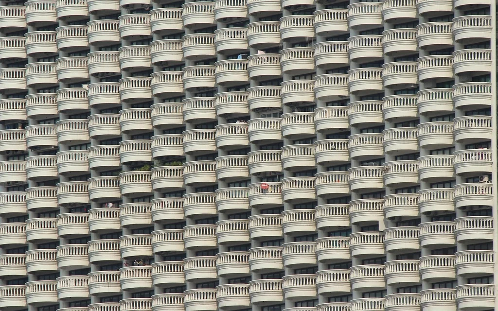 building, thailand, bangkok, urban, tower, architecture, lebua, hotel, hangover 2, movie, lebua at state tower, pattern, balcony, balconies, facade, city, gray movie, gray balcony, gray hotel