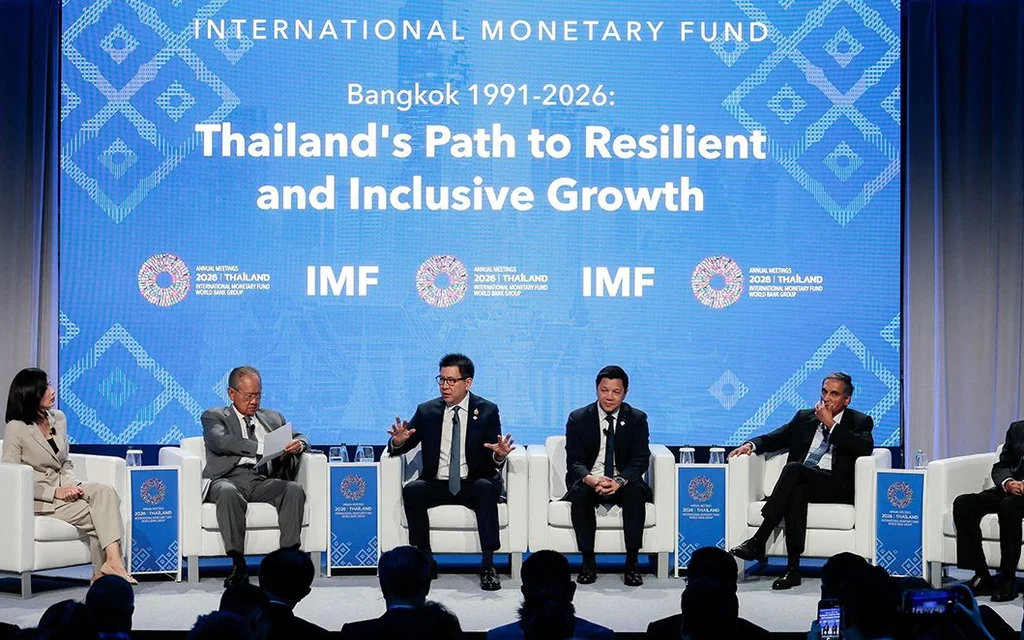 Panel discussion at an IMF event regarding Thailand's economic growth.